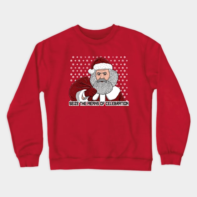 Christmarx Crewneck Sweatshirt by bohsky